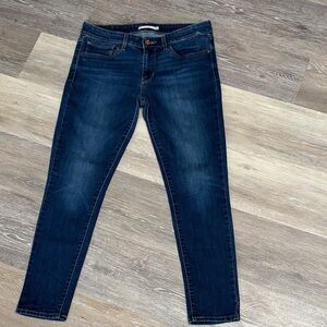 Levi's Dark Blue Skinny Jeans